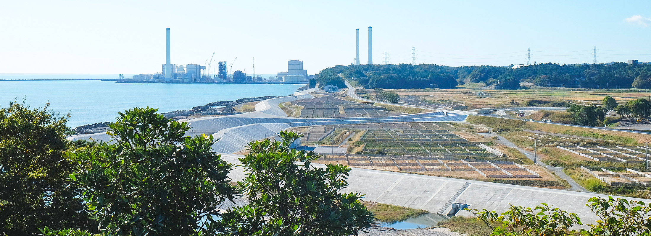 福島第一原子力発電所の写真