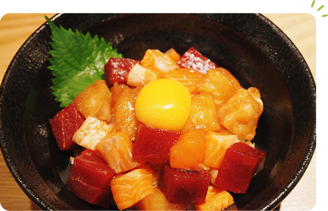 海鮮丼