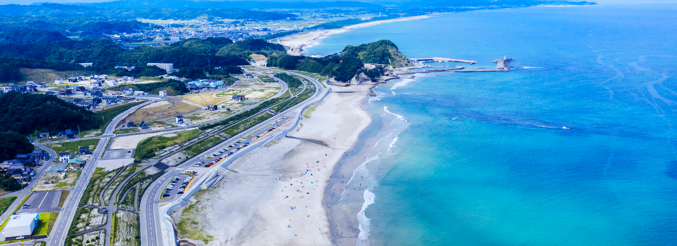 福島の海の写真