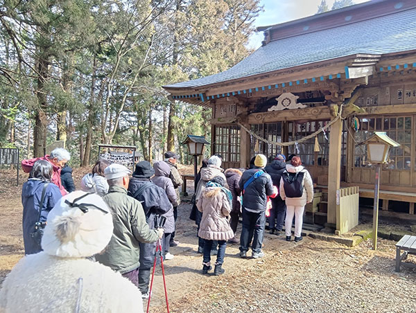 白河神社参拝