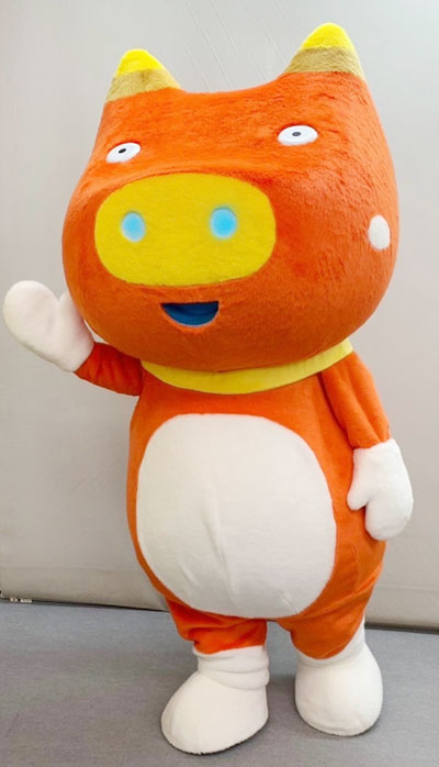 ふくしまを応援する「ベコ太郎」